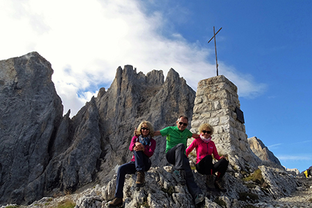 Dal Rif. Mulaz al Sasso Arduini e trekking del Cristo Pensante con anello del Monte Castellazzo il 14 agosto 1017 - FOTOGALLERY